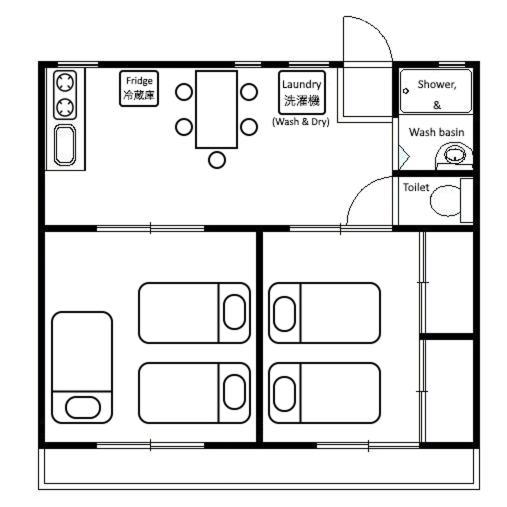 Guest House Meets Okayama All Private Room Hostel Екстер'єр фото